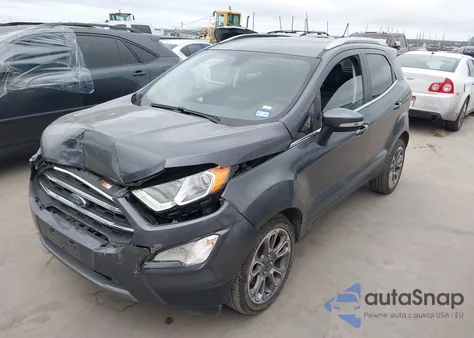 2021 Ford Ecosport Titanium из США, поврежденный, VIN MAJ3S2KE2MC411423